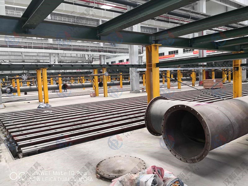 杭州汽輪機地軌平臺安裝現場：漢新量具鑄就高精度總裝基準